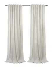 Habitat Austin Light-Filtering Dual Header 52x84 Curtain Panel