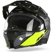 X.Vilijord Hi-Viz Neon Grey Modular Helmet