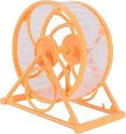 INOOMP Small Animal Running Wheel Silent Hamster Exercise Wheel for Indoor Fun for Hamsters Squirrels and Hedgehogs Decompression and Entertainment for Pets