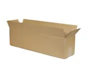 100x Long Mailing Tube Box 150 x 150 x 600mm Brown Shipping Carton B925