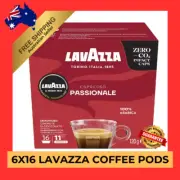Lavazza A Modo Mio Passionale Coffee Capsules 96 Pods Dark Strong Rich Espresso