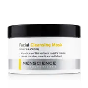 Menscience Facial Cleaning Mask - Green Tea And Clay 90g/3oz