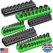 Magnetic Socket Organizer Holder Set For Tool Box Drawer, Toolbox Organizatio