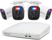 Swann Home DVR Enforcer Security System with 1TB HDD, 8 Channel 4 Cam, 1080P HD