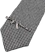 [DYCJLL] Tie bar Stainless Key Scissors Arrow Beard Gold Metal Tie Clip for Men Necktie Clips Pin For Mens Gift (Color : 23)