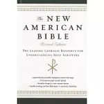 THE NEW AMERICAN BIBLE: BLACK IMITATION LEATHER