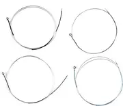 Labymos 4 PCS Violin Strings for 3/4-4/4 Violins Magnesium Aluminum Wound Universal Full Set (GDAE) Fiddle String