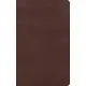 KJV Single-Column Personal Size Bible, Black/Brown Leathertouch