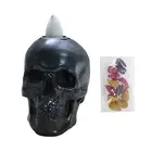 Skull Waterfall Incense Holder Skull Backflow Burner Incense Cone Holder