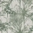 Jungle Texture Green Wallpaper