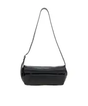 Jil Sander Small Rollup Shoulder Bag One size BLACK
