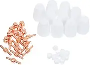 Plasma Cutting Consumables Kit 40 Pcs -40 Nozzles Extend Head Heat Resistant Cover for Laboratory Equipment