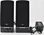 Cyber Acoustics CA-2014 Multimedia Desktop Computer Speakers Full Stereo Sound
