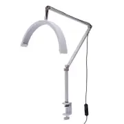 Tricolor Eyelash Led Light Half Moon Lamp For Lash Extension Tattoo Beauty Salon Adjusted White