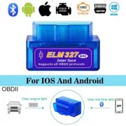 Bluetooth OBD2 ELM327 Car Scanner IOS & Android Diagnostic Auto Scan Tool OBDII