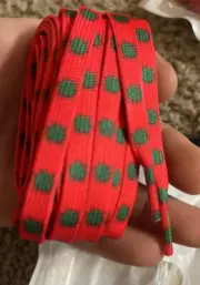 Meerkat Snowboard Boot Laces (pair) 99” New OSFM Flat Lace Red Virus Print