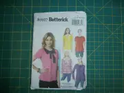 Butterick 5817 Size 14-22 Misses' Fitted Pullover Top Easy