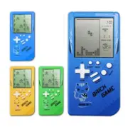 Retro Childhood Tetris handheld Game Player- Yellow