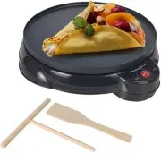 Electric Crepe Maker - 10"Crepe Pan,Crepe Griddle, Non-stick Pancake Maker - ...