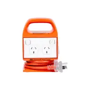 HPM Worksite Portable Powerboard With USB Type A And C