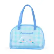 Cinnamoroll Clear Boston Bag PVC Sanrio Glittering Sequins 34cm x 13cm x 24cm