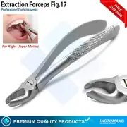 Tooth Extracting Forceps Fig.17 Upper Molars Surgical Dental Oral Surgery Tool