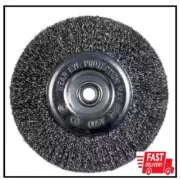 6 In. Bench Wire Wheel Coarse | Metals Course Ideal Or Grinder Avanti Pro To