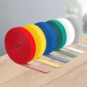 10mm/15mm/20mm/25mm Hook & Loop Sew On Tape Colours