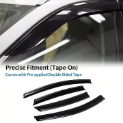 Window Deflectors for Ford Focus 2012 Side Window Vent Visors Black 1 Set