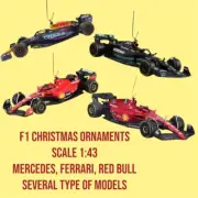 F1 Racing diecast/model 1:43 Custom Christmas Ornament! GREAT F1 X-mas gift!