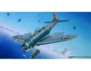 Trumpeter 1/32 U.S.NAVY SBD-3/4/A-24A 'Dauntless' Plastic Model Kit [02242]