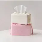 Reusable Cotton Napkin Holder Heart-shape Pattern Car Paper Boxes Bedroom