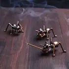 ant copper incense burner holder plate stick cones home decor decorations ~~