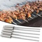 Rust-proof Kabob Skewers Easy to Clean Barbecue Durable Stainless Steel