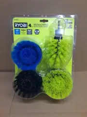 RYOBI A95MPCC1 four Piece Multi Purpose Cleaning Brush Kit