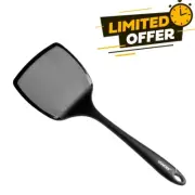 Silicone Pancake Spatula Turner with Lengthened Handle& Seamless Design, Heat...