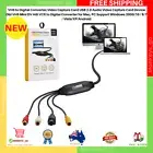 VHS to Digital Converter USB 2.0 Video Capture Card Hi8 Mini DV VCR Mac PC Compa