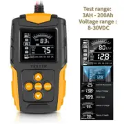 Automotive 12V Digital Battery Tester Car Cranking Charging Test Analyzer 24V