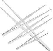 Garden Hand Tools 4pcs Stainless Steel Tweezers Kit Plant Bonsai Craft