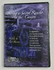 Saving a Sacred Rancho in the Canyon DVD California Documentary NEW Art Barron