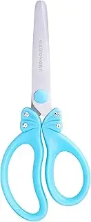 Kids scissors,Child scissors,scissors for kid,Girl's scissors,Safety scissors suitable for kids ages 4-8,girl's gift,Color Powder Blue