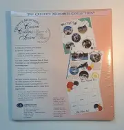 Creative Memories Custom Cutting System 3 circle patterns & sizing template, NIP
