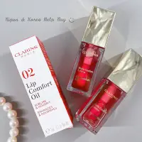 在飛比找Yahoo!奇摩拍賣優惠-CLARINS 釉光植萃美唇油 Lip Comfort Oi