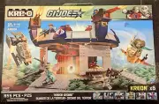 Hasbro GI Joe Kre-O Bloks Terror Drome Skyhawk Serpentor Hawk Mainframe MISB