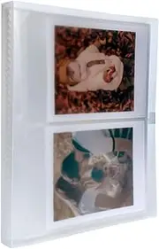Photo Album for Polaroid i-Type/600/SX-70/ Instax Wide 300/200/210 Film 4.25" x3.5", 5x7 Photo Albums for Polaroid Now OneStep2 OneStep+ Instant Camera, POP Lab Print Camera (80 Pockets)