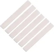 YDuupxe 6Pcs Acoustic Guitar Bridge Saddle Cattle Bone Bridge Saddle White for Guitar Mandolin Banjo Ukulele