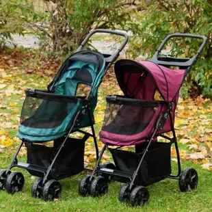 美國 Pet Gear新快樂步道無拉鍊寵物推車(PG-8030NZ)Happy Trails Lite NO-ZIP Pet Stroller