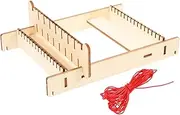 MOLUCKFU 1 Set DIY Loom Safe Fun Knitting Craft for Easy to Use Weaving Machine Educational Present for Early Learning Creativity