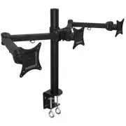 mount-it! Ergonomic Triple Monitor Desk Mount Adapter 360° Full Motion Steel