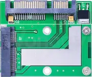 New mSATA SSD to 2.5'' SATA 6.0 Gps Adapter Converter Card Module Board Pad Pcie